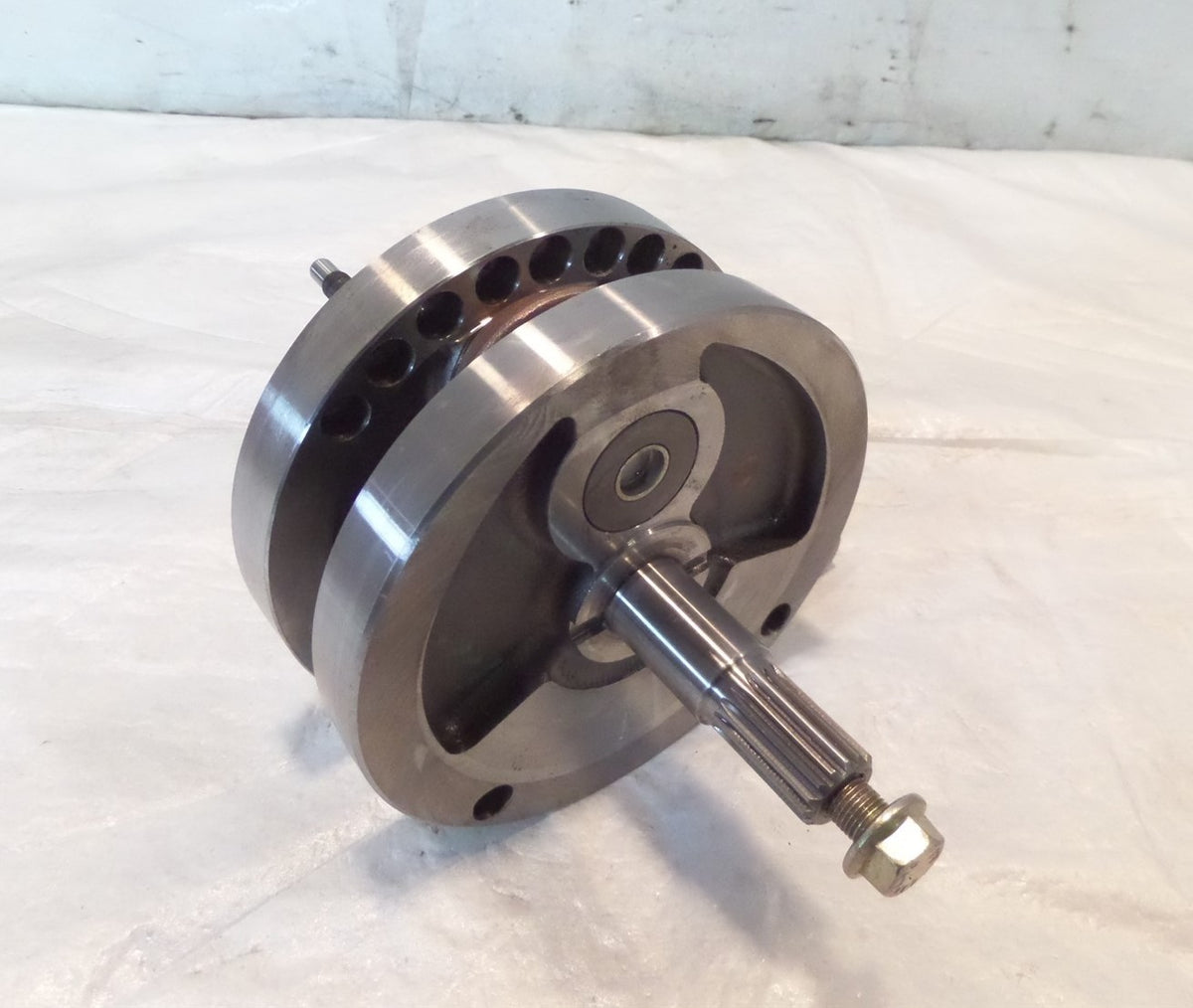 2017 17 Royal Enfield Continental GT 535 Engine Motor Crank Crankshaft Flywheel - C3 Cycle