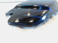 Harley Road Glide & Electra Glide Ultra Classic Right Blue Flames Side Cover - C3 Cycle