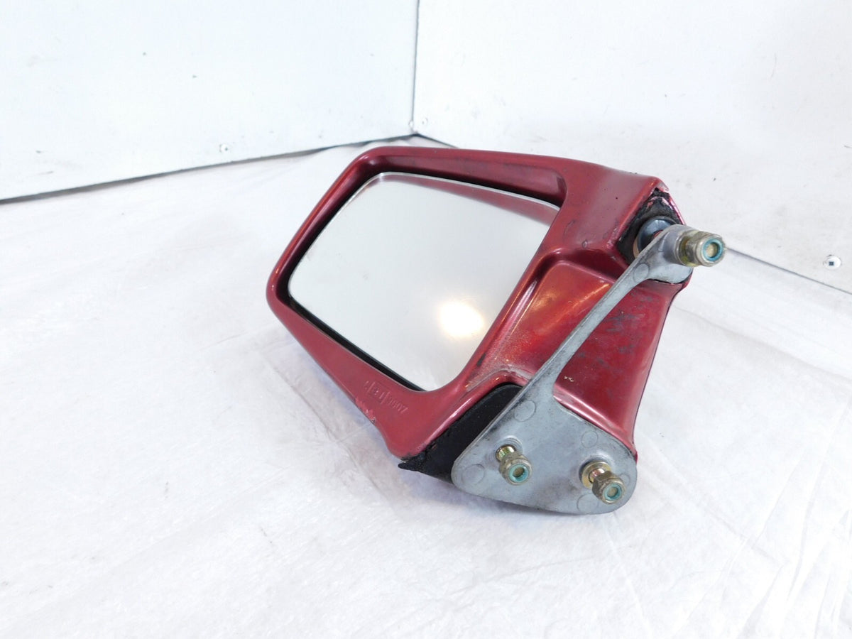 BMW K75RT K100LT K100RT K1100LT Mystic Red Left Side Rear View Mirror & Bracket - C3 Cycle