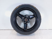 Suzuki GW250 Inazuma 250 L3 L4 L5 L7 Black Rear 3 Spoke Wheel Rim & Tire 17"x4" - C3 Cycle