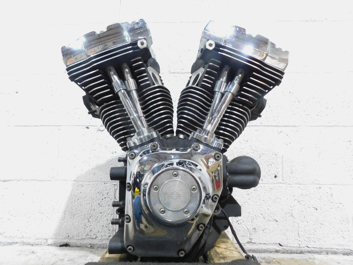 Harley Davidson Road King & Electra Glide & Dyna Black Motor Engine - Tested