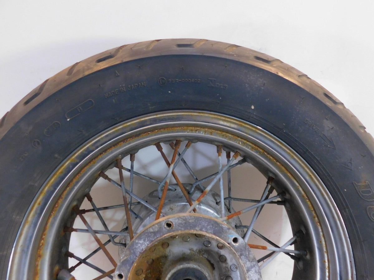 Yamaha V-Star 1100 XVS1100 Classic Custom Spoked Laced Rear Back Wheel Rim & Hub - C3 Cycle