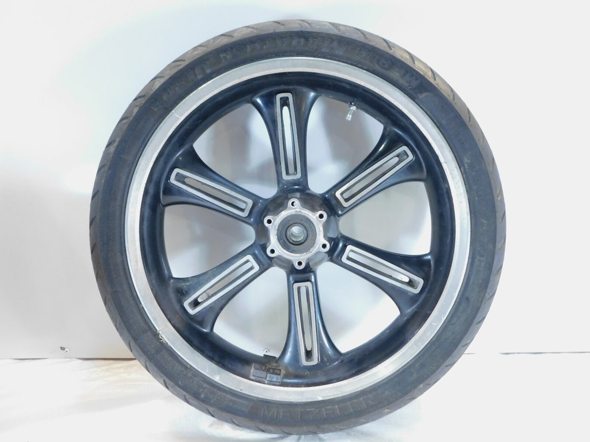 2010-2017 Victory Cross Country Roads & Vision Black Cast Front Wheel Rim & Tire - C3 Cycle