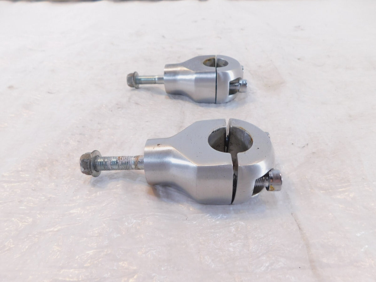 2002-2014 Triumph America & LT Front Handle Bar Handlebar Riser Mount Clamps - C3 Cycle