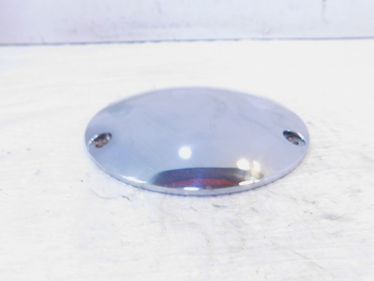 Harley Davidson Evo Softail Dyna & FXR Left Engine Chrome Derby Clutch Cover - C3 Cycle