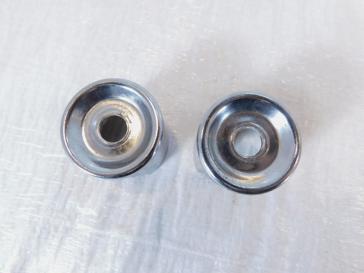 Pair Harley Davidson Sportster 883 1200 Shock Absorber Mount Bolt Covers - C3 Cycle
