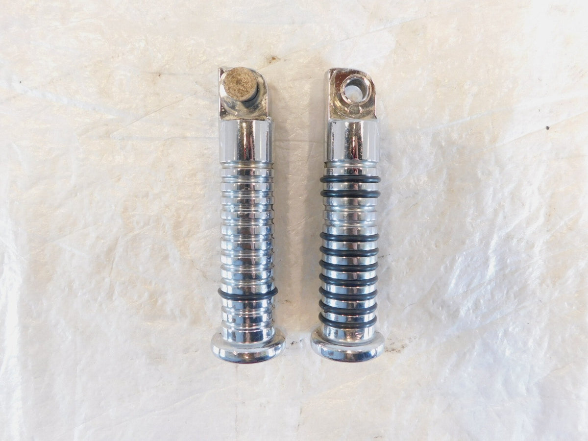 Harley Davidson FXR Dyna Sportster & Softail O-Ring Style Footpegs Footrests - C3 Cycle