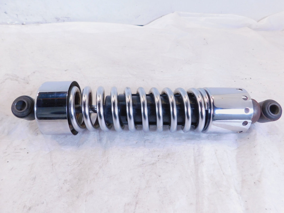 One Harley Davidson Dyna Super & Wide Glide 12 1/2" Chrome Rear Shock Absorbers - C3 Cycle