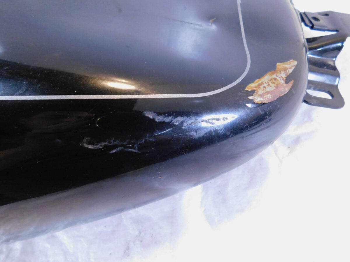 Harley Davidson Road Street & Electra Glide Black Fuel Gas Petrol Tank -Dented - C3 Cycle