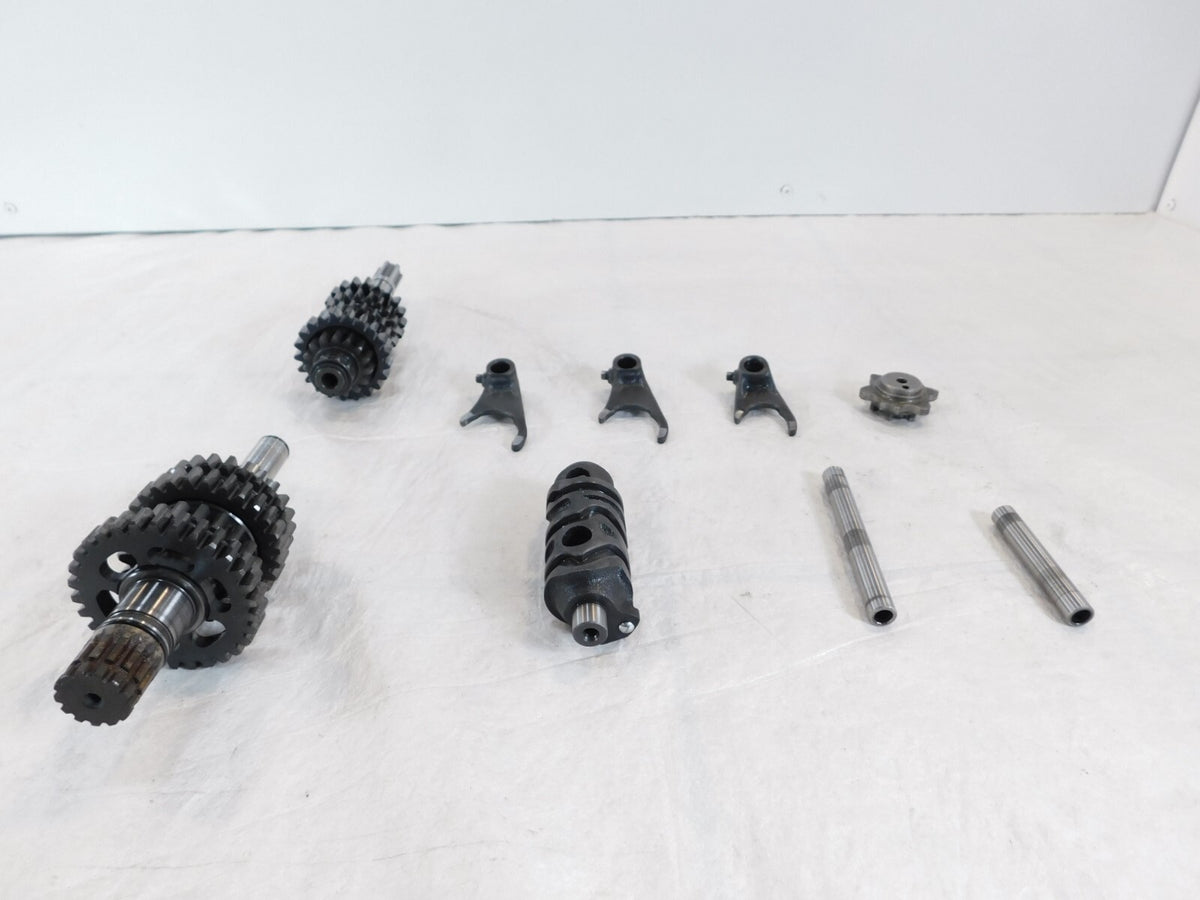 1985-2005 85-05 Kawasaki KL250 KLR250 Transmission Gears w/ Shifter Drum & Forks - C3 Cycle