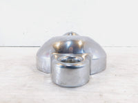 Harley Davidson Touring Electra Road King & Softail Chrome Skull Horn Cover Trim - C3 Cycle