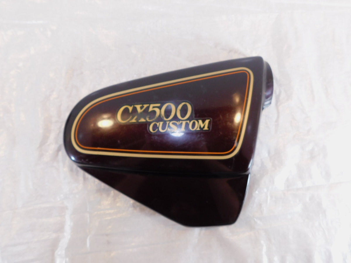 1980-1981 Honda CX500 CX500C Custom Candy Plum Red Right Side Cover Fairing Cowl - C3 Cycle
