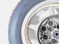 1984-1999 Yamaha Virago 750 1000 1100 XV700 XV750 Silver Rear Wheel Rim & Tire - C3 Cycle