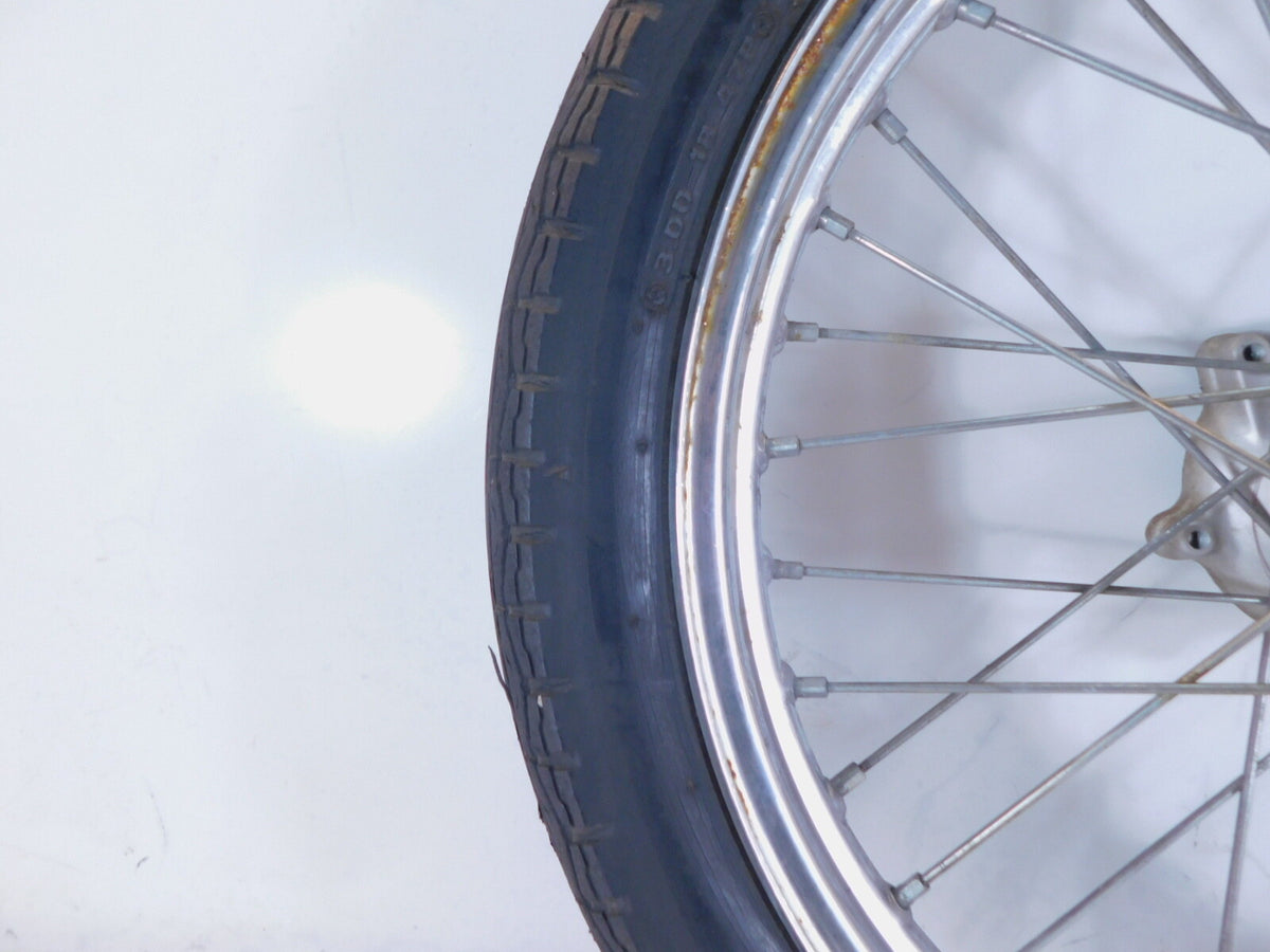 1996-2014 Honda Rebel CMX250 CMX250C Front Laced Wheel Rim & Hub 1.85x18 -Bent - C3 Cycle
