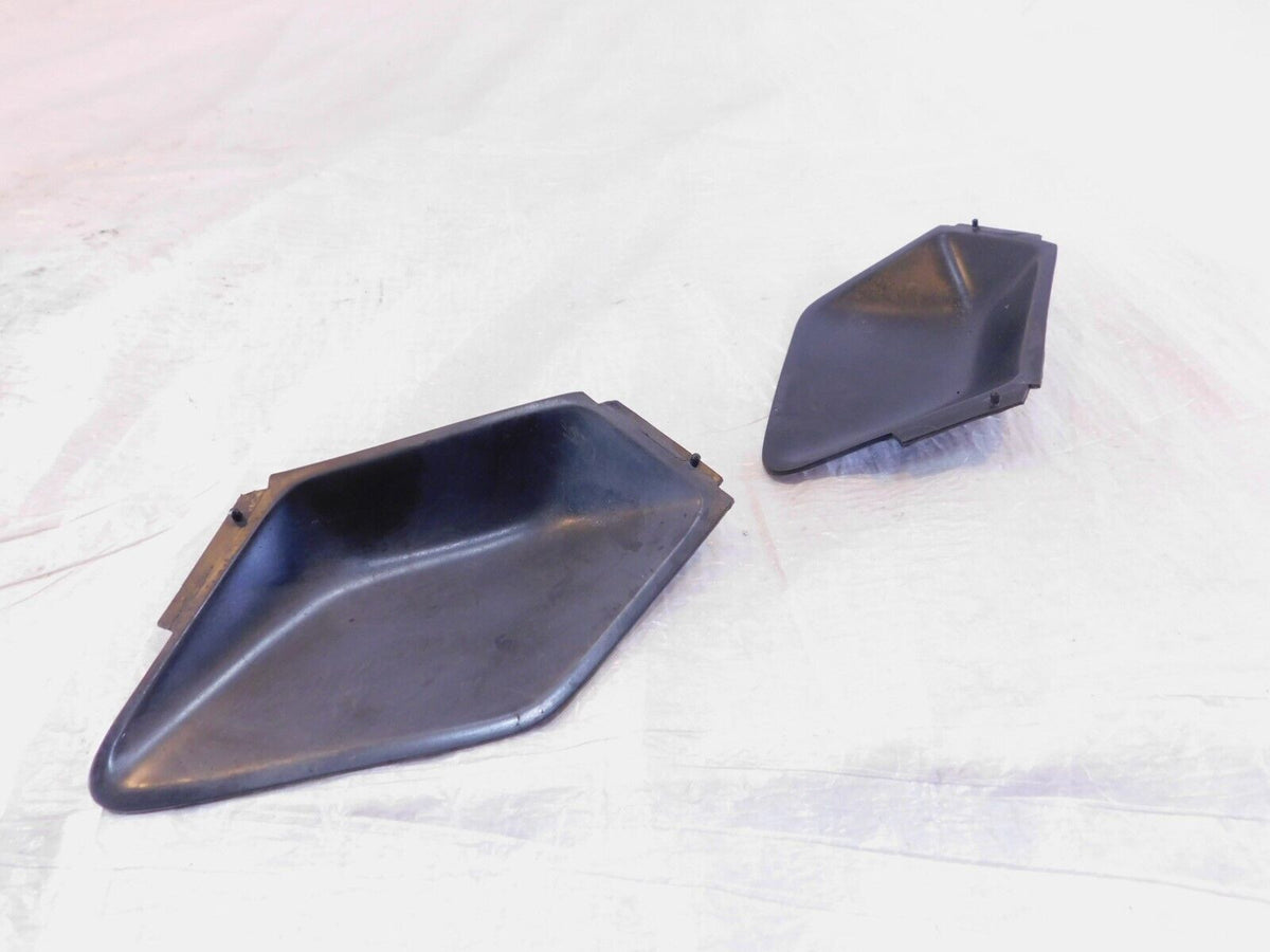 BMW K100 K100LT K100RS K100RT Black Rear Left/Right Handle Cover Fairing Panels - C3 Cycle