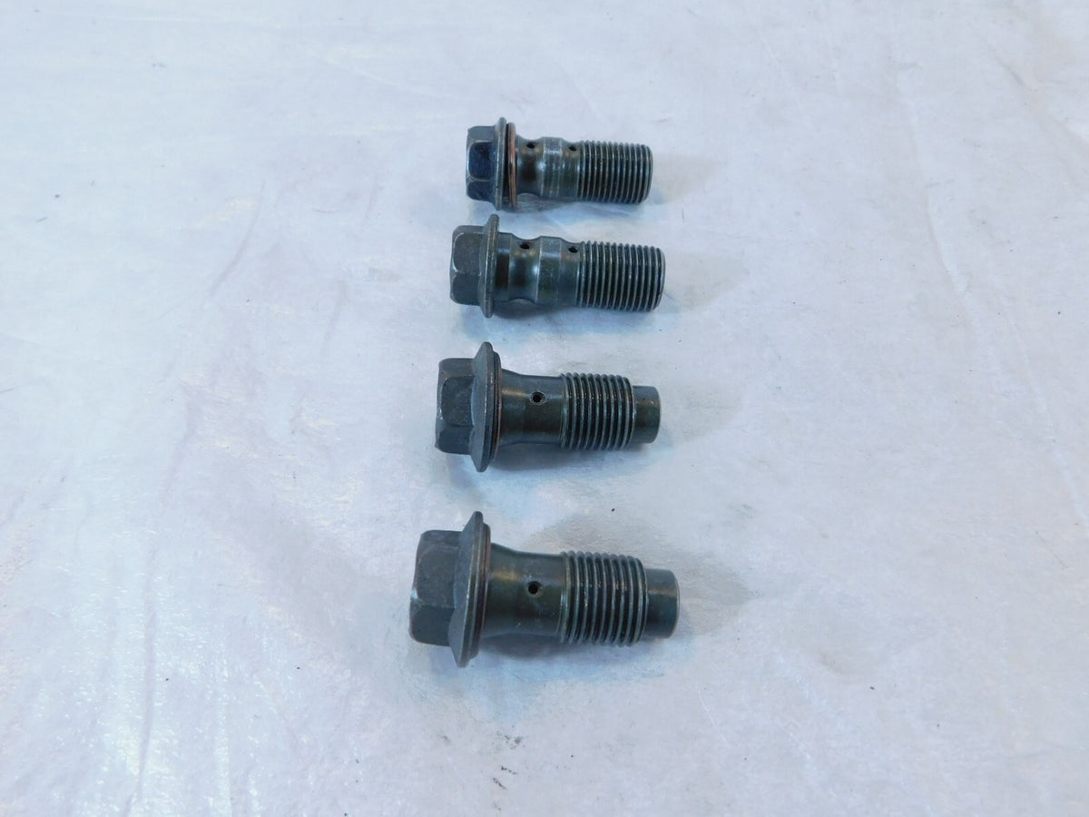2007-2009 Yamaha V Star XVS1100 Engine Motor Oil Pipe Line Hollow Banjo Bolts - C3 Cycle