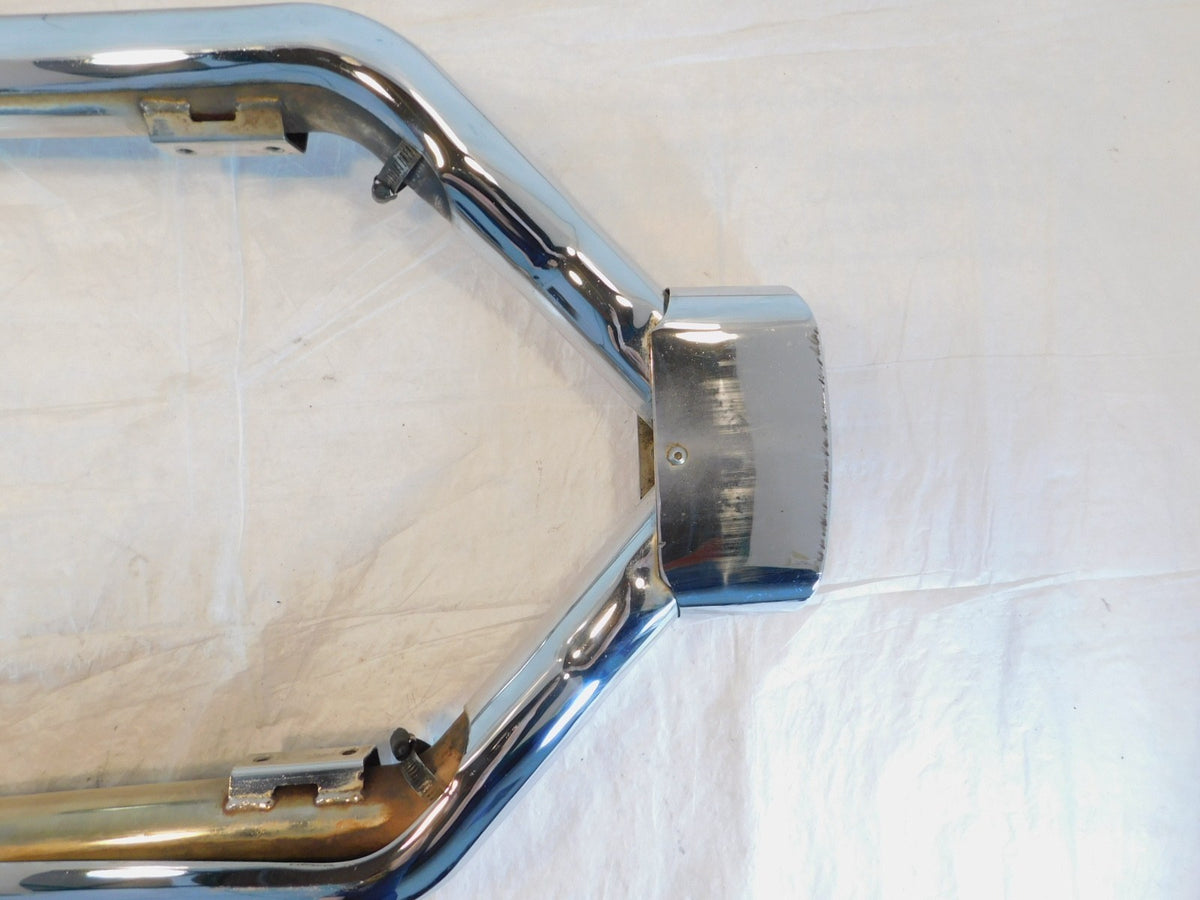 Harley Road King & Electra Glide Cobra 2 into 1 Slip On Exhaust Pipe Mufflers - C3 Cycle
