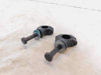 2010-2017 Victory Cross Country Black Handlebar Handle Bar Riser Mount Clamps - C3 Cycle