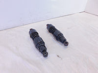 Harley Davidson Sportster 883 & 1200 Black Red Rear Shock Absorbers Pair 11.5" - C3 Cycle
