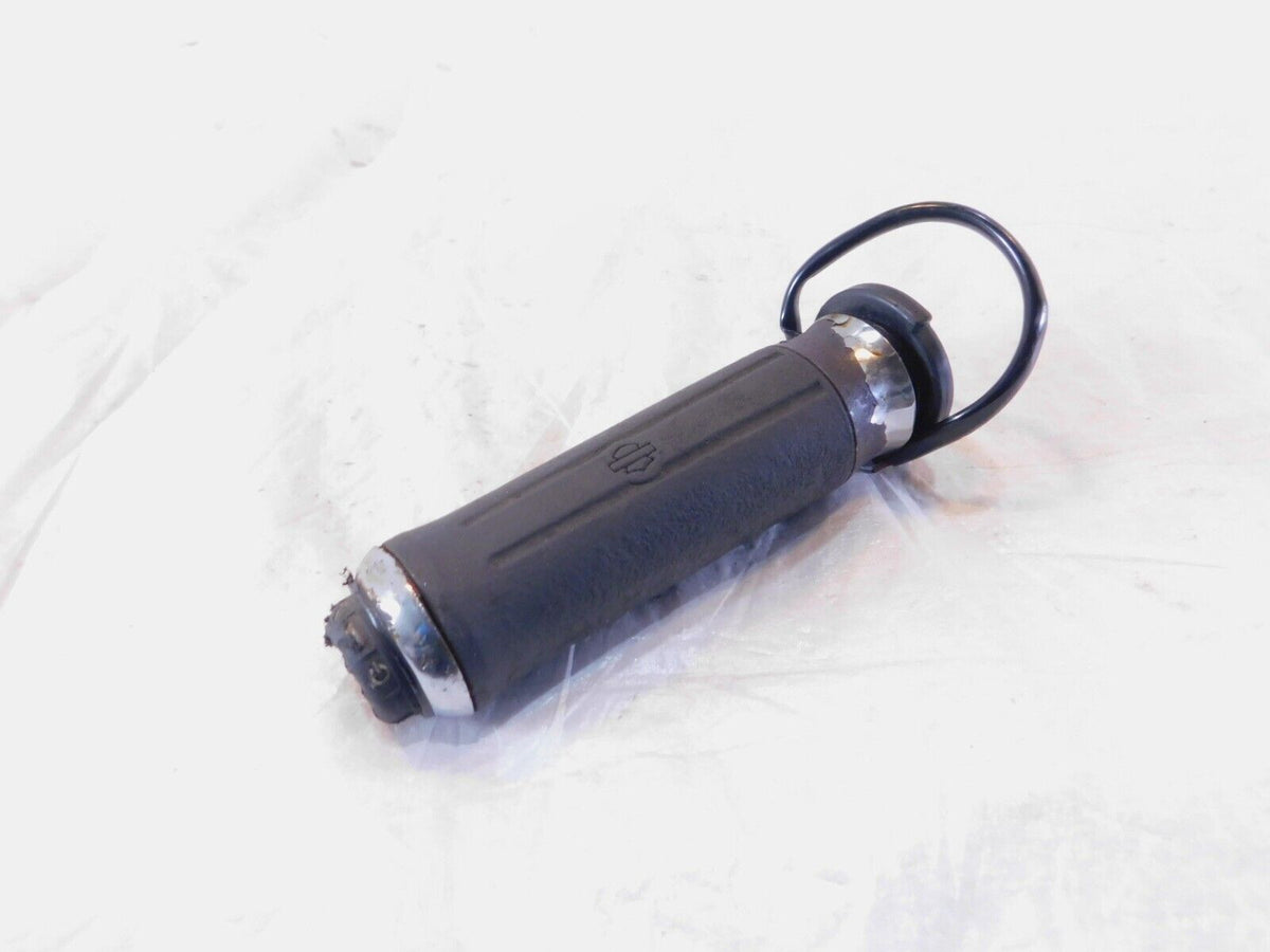 Harley Davidson Dyna Sportster Softail Black Heated Left Handlebar Hand Grip - C3 Cycle