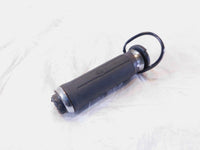 Harley Davidson Dyna Sportster Softail Black Heated Left Handlebar Hand Grip - C3 Cycle