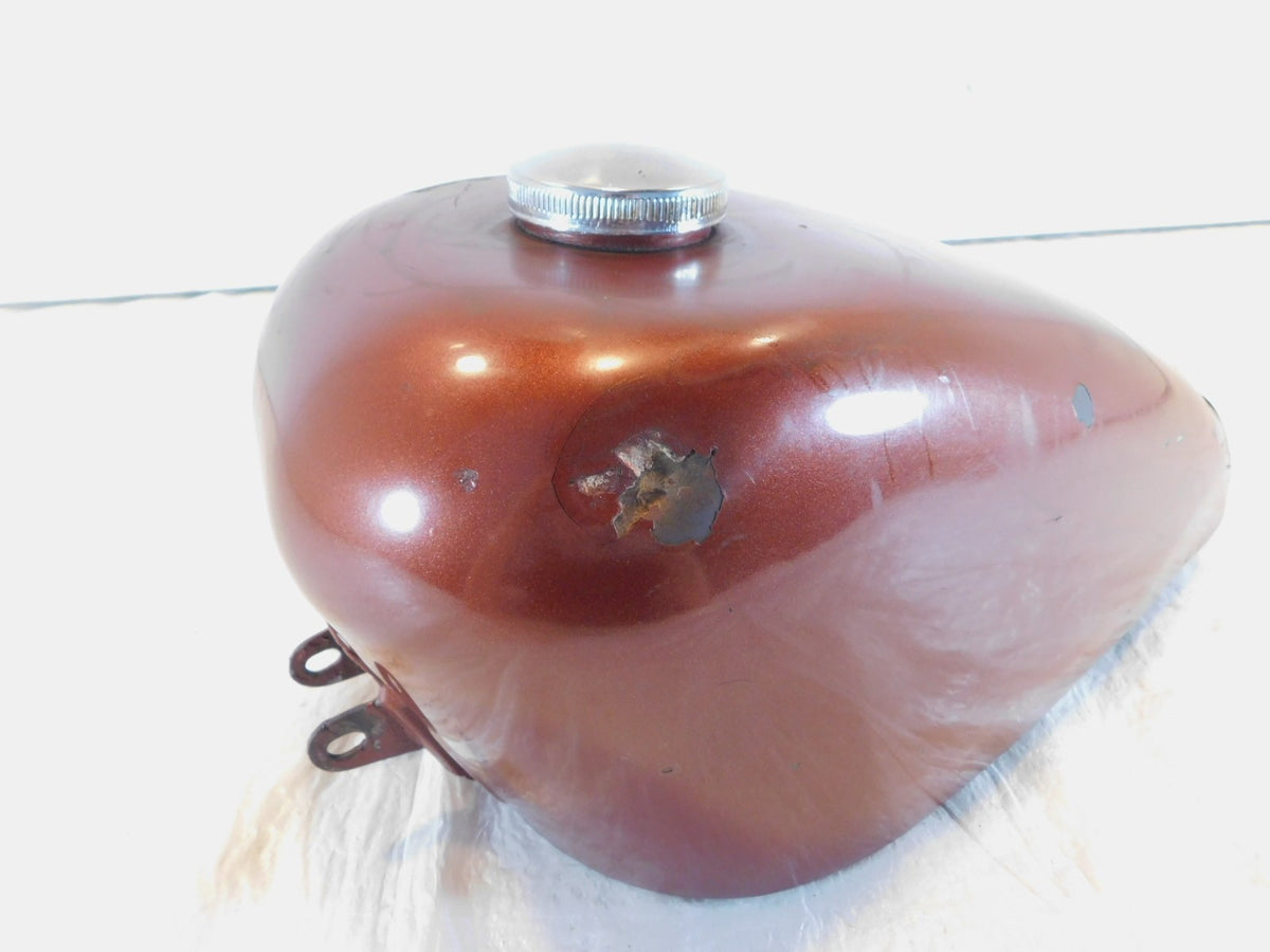 1972 72 Harley Davidson Sportster 900 & 1000 Red Fuel Gas Petrol Tank - Dents - C3 Cycle