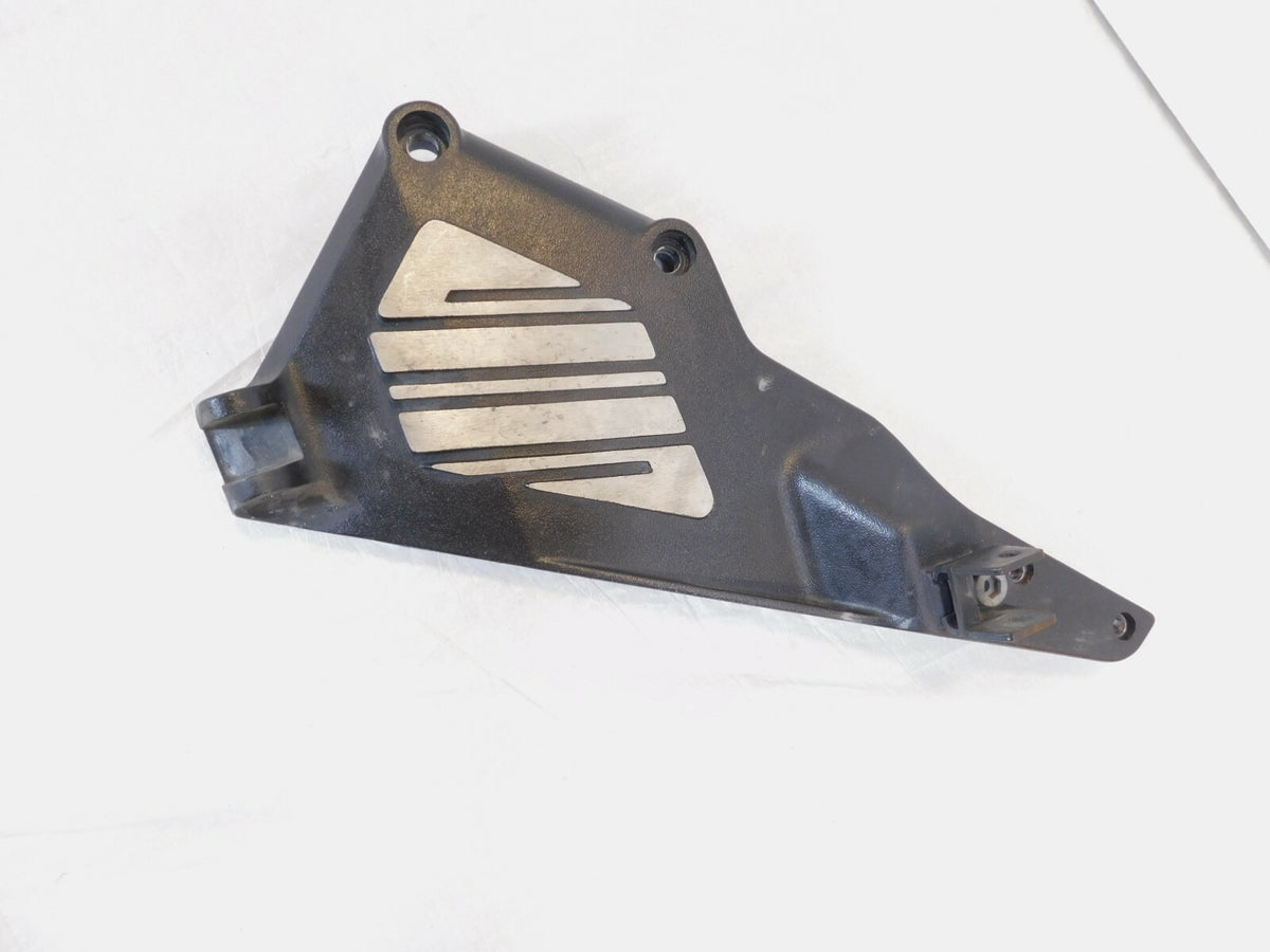 1993-1997 BMW K1100LT K1100RS Black Left Footrest Foot Peg Bracket Mount Plate - C3 Cycle