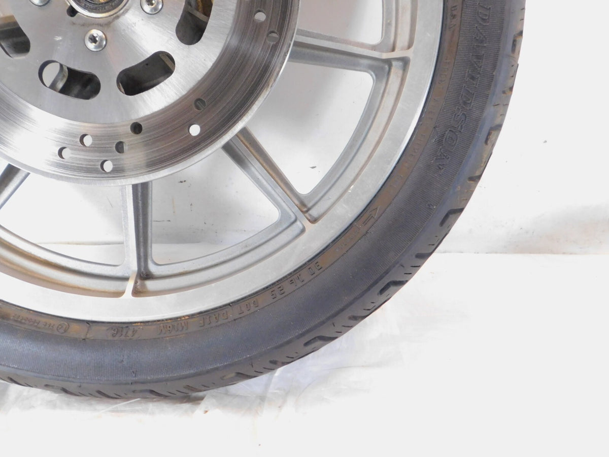 Harley Davidson Sportster 883 FXR Super Glide Dyna 19" Cast Front Tire Wheel Rim - C3 Cycle