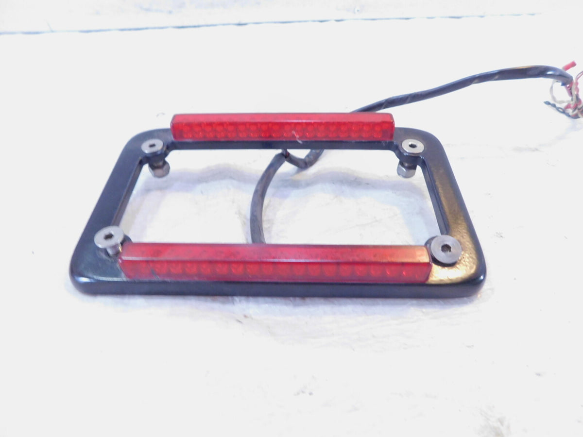 2003 2004 2005 Yamaha FJR1300 FJR1300A Lighted Rear License Plate Holder Frame - C3 Cycle