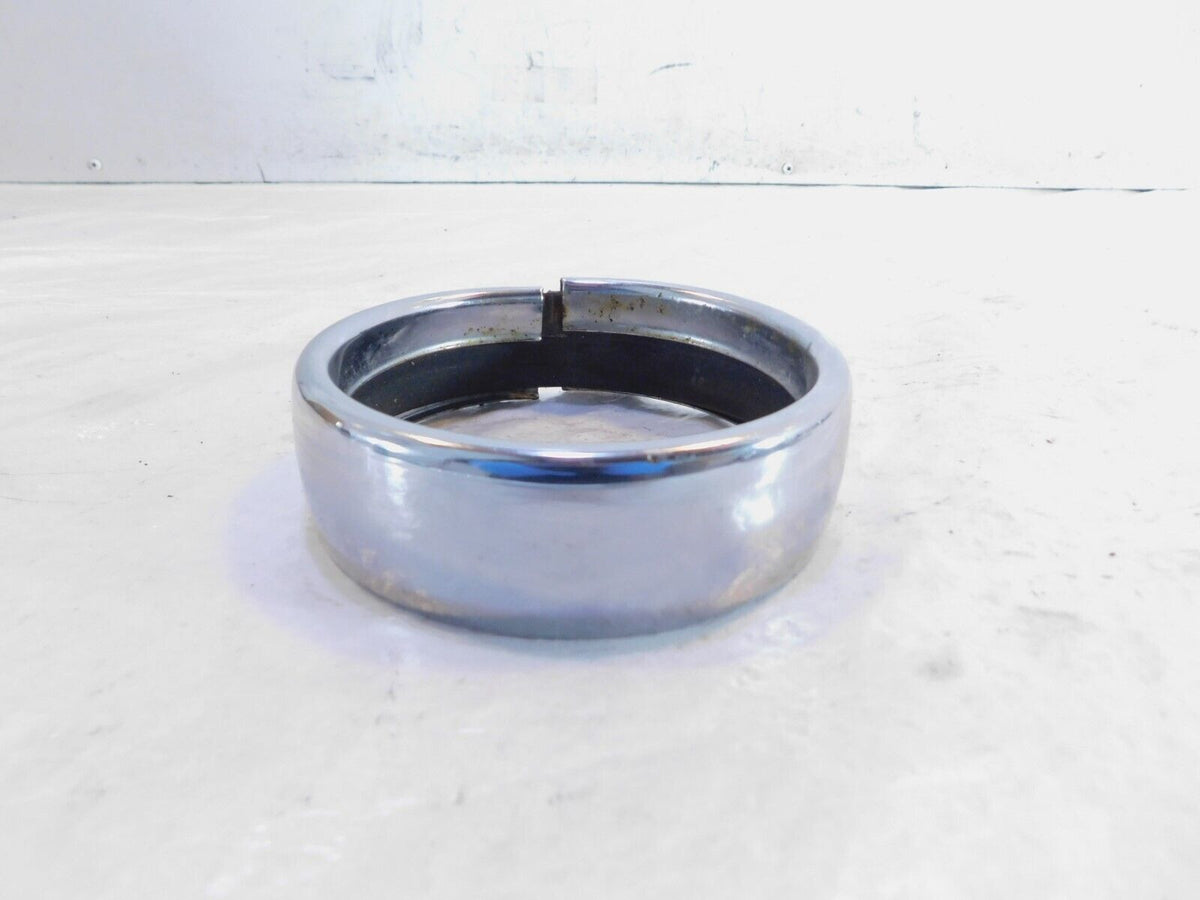 Harley Touring Electra Glide & Softail Passing Fog Light Lamp Chrome Trim Ring - C3 Cycle