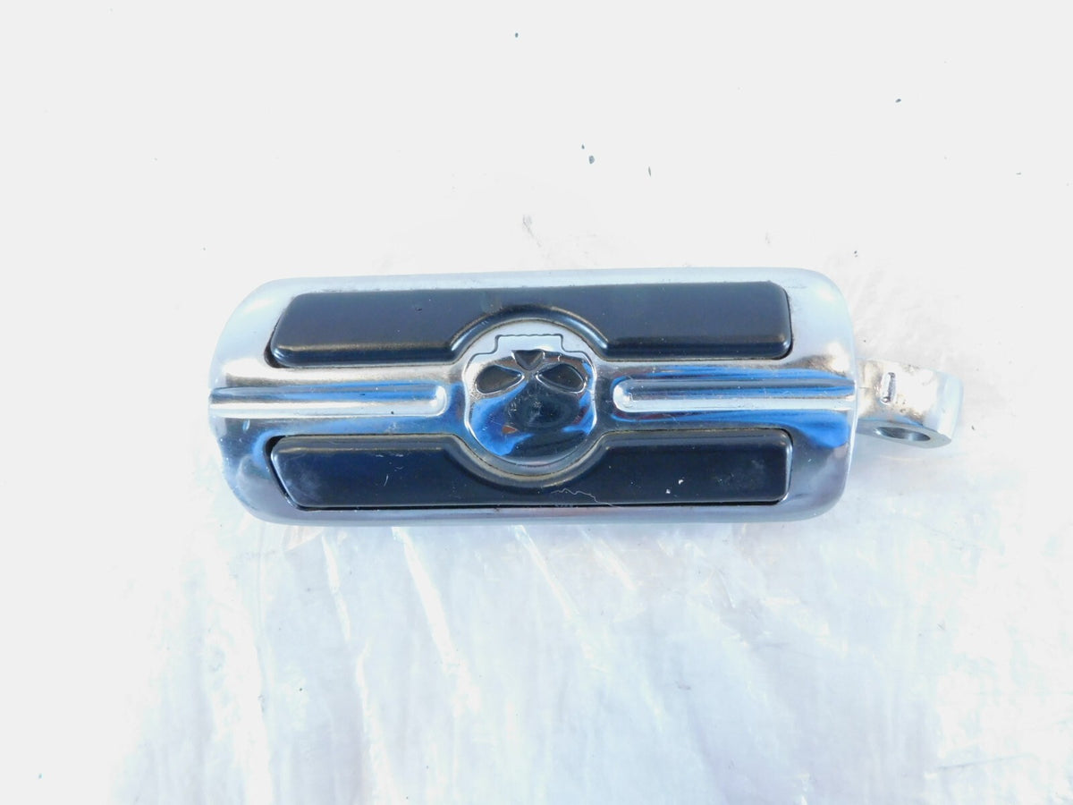 Harley Touring FXR Dyna Sportster & Softail Willie G. Skull Footrest Footpegs - C3 Cycle