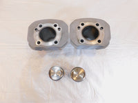 Harley Davidson Sportster 883 Custom & Low Silver Cylinders Barrels w/ Pistons - C3 Cycle