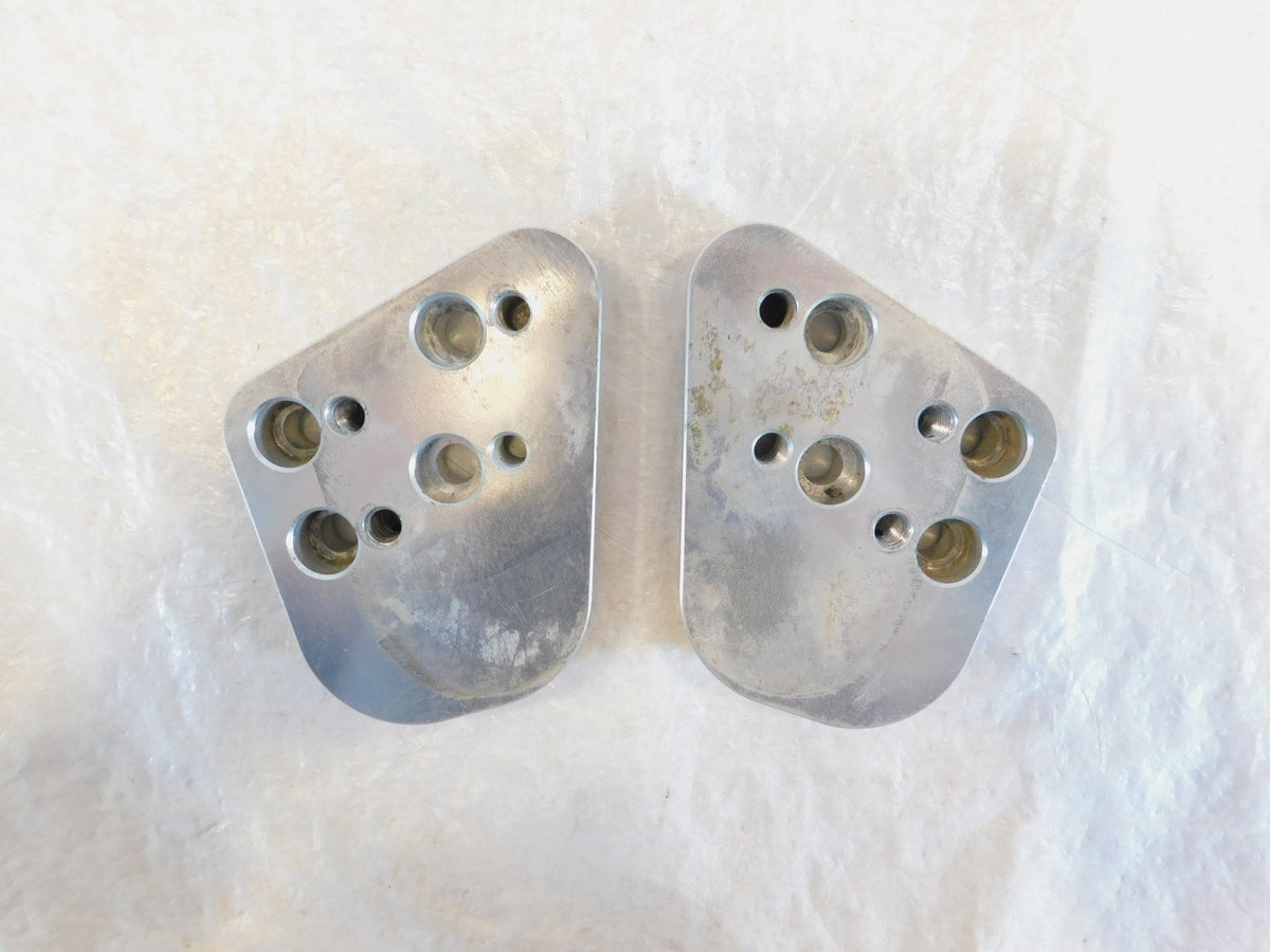 2005-2013 BMW R1200 R1200RT Left & Right Handlebar Riser Block Mount Brackets - C3 Cycle