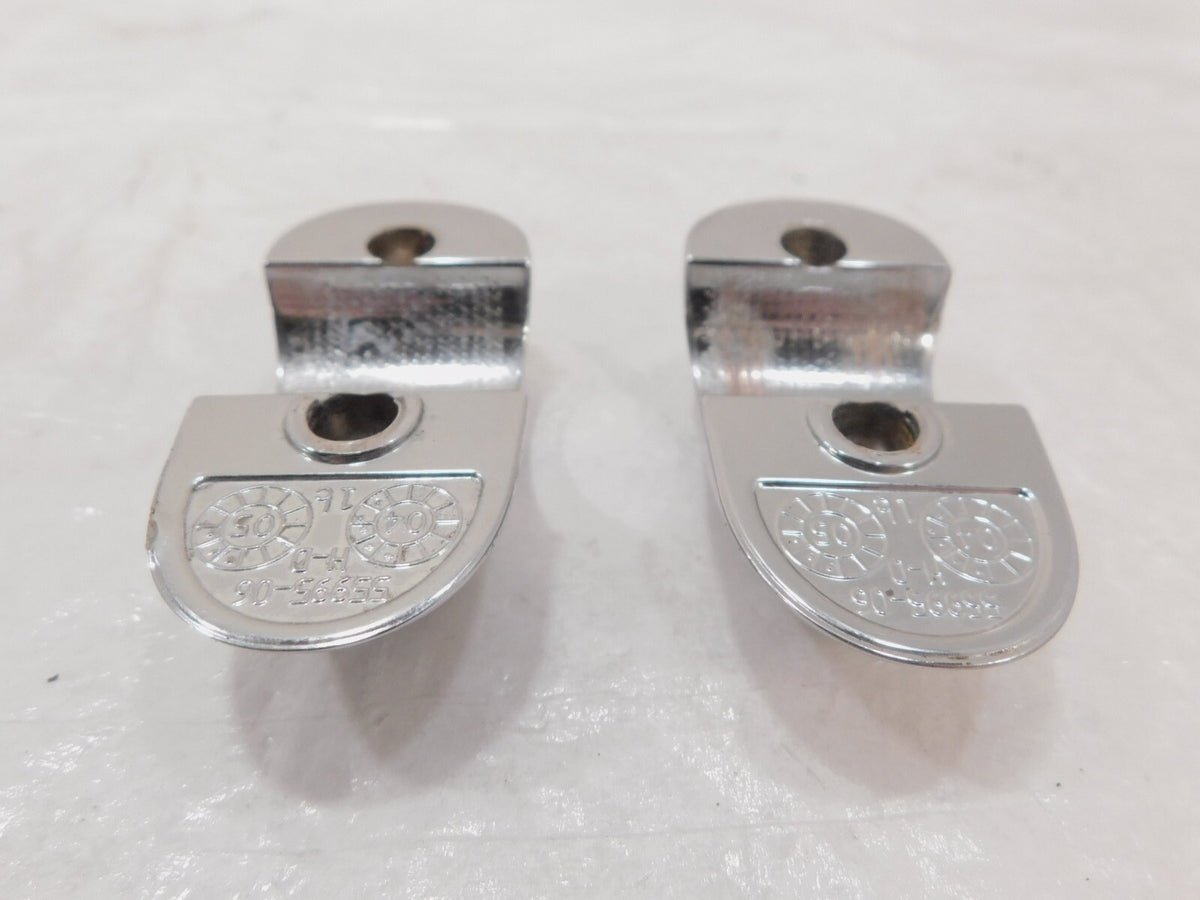 Harley Davison VRSCR Street Rod Chrome Left Right Handlebar Riser Clamp Caps - C3 Cycle