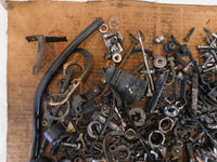 2002 Suzuki Savage 650 LS650P  Misc Hardware Nuts Bolts Brackets Parts Box Lot - C3 Cycle