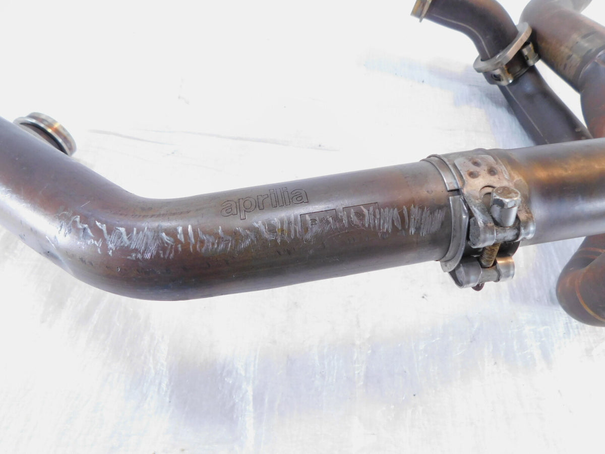 2007-2016 Aprilia SL750 Shiver 750 Main Center Exhaust Header Manifold Pipes - C3 Cycle