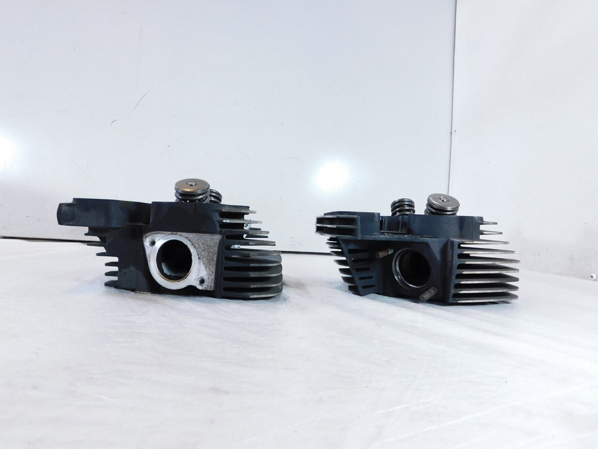 Harley Davidson Touring Softail & Dyna Black Cylinder Heads & Valves w/ Springs - C3 Cycle