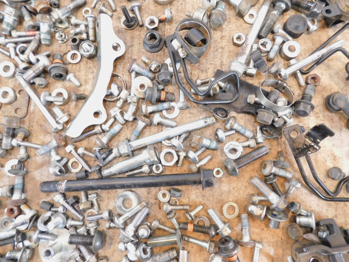 2007 07 Yamaha V Star 1300 XVS1300 Hardware Nuts Bolts Brackets Parts Box Lot - C3 Cycle