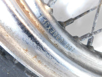 Harley Dyna Softail Sportster 883 1200 Chrome Laced Rear Wheel Rim & Tire -Rust - C3 Cycle