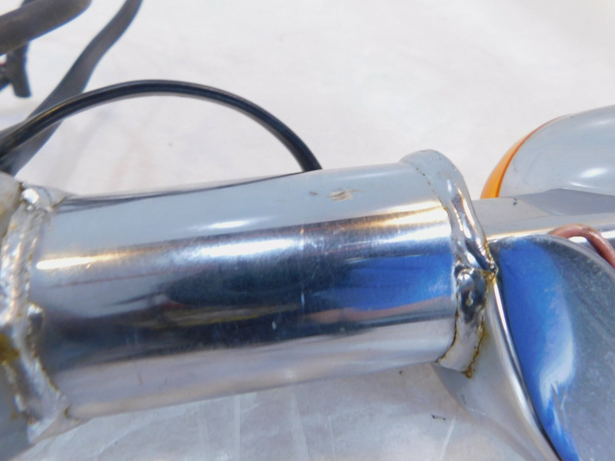 Victory Sport Deluxe Standard V92 Cruiser Front Turn Signal Indicators & Bracket - C3 Cycle