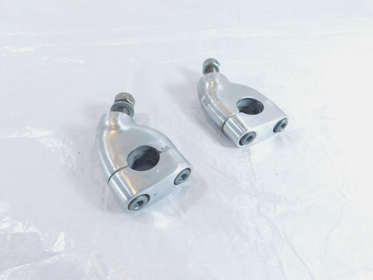 2002 MZ Skorpion Tour MZ660 660 Left/Right Handlebar Riser Mount Bracket Clamps