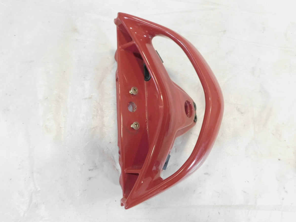 Ducati SuperSport 800 Red Passenger Grab Bar Handle License Number Plate Bracket - C3 Cycle