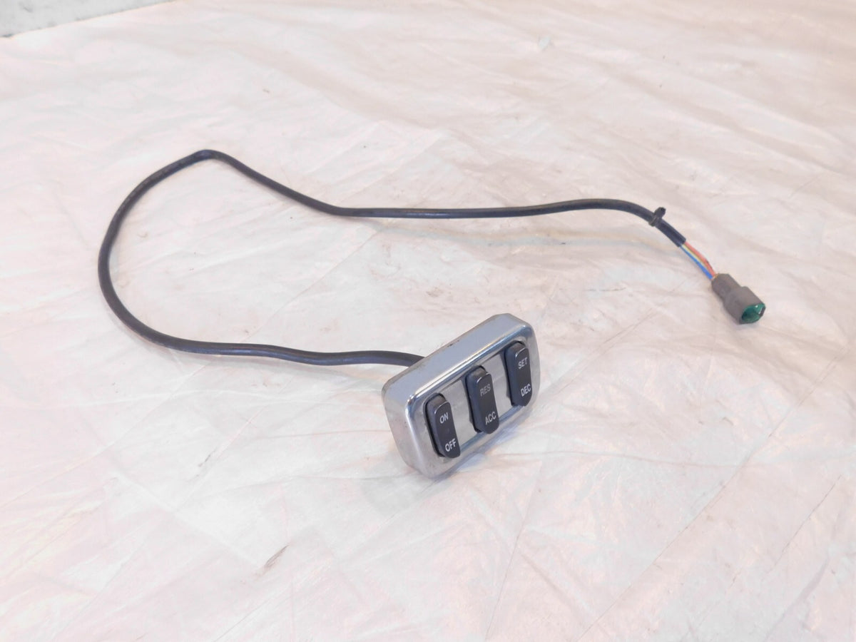 2008 & 2009 Victory Vision Chrome Cruise Control Handlebar Switch Buttons