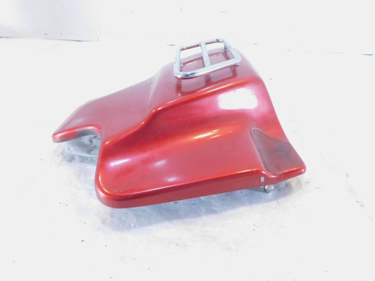 Harley Touring Road King Electra Glide Ultra Classic Red Left Side Cover w/ Trim - C3 Cycle