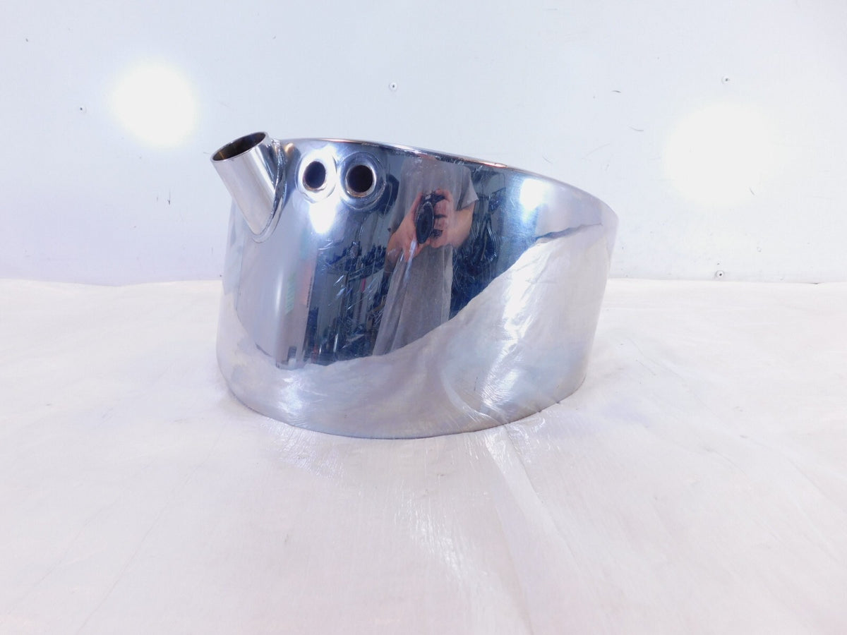 Harley Davidson Softail Heritage Classic Springer Chrome Oil Tank Bag Reservoir - C3 Cycle
