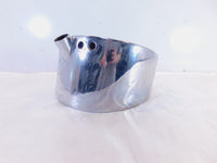 Harley Davidson Softail Heritage Classic Springer Chrome Oil Tank Bag Reservoir - C3 Cycle