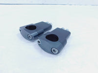 2012 Zero Motorcycle XU Black Upper/Lower Handlebar Riser Clamp Mount Brackets - C3 Cycle