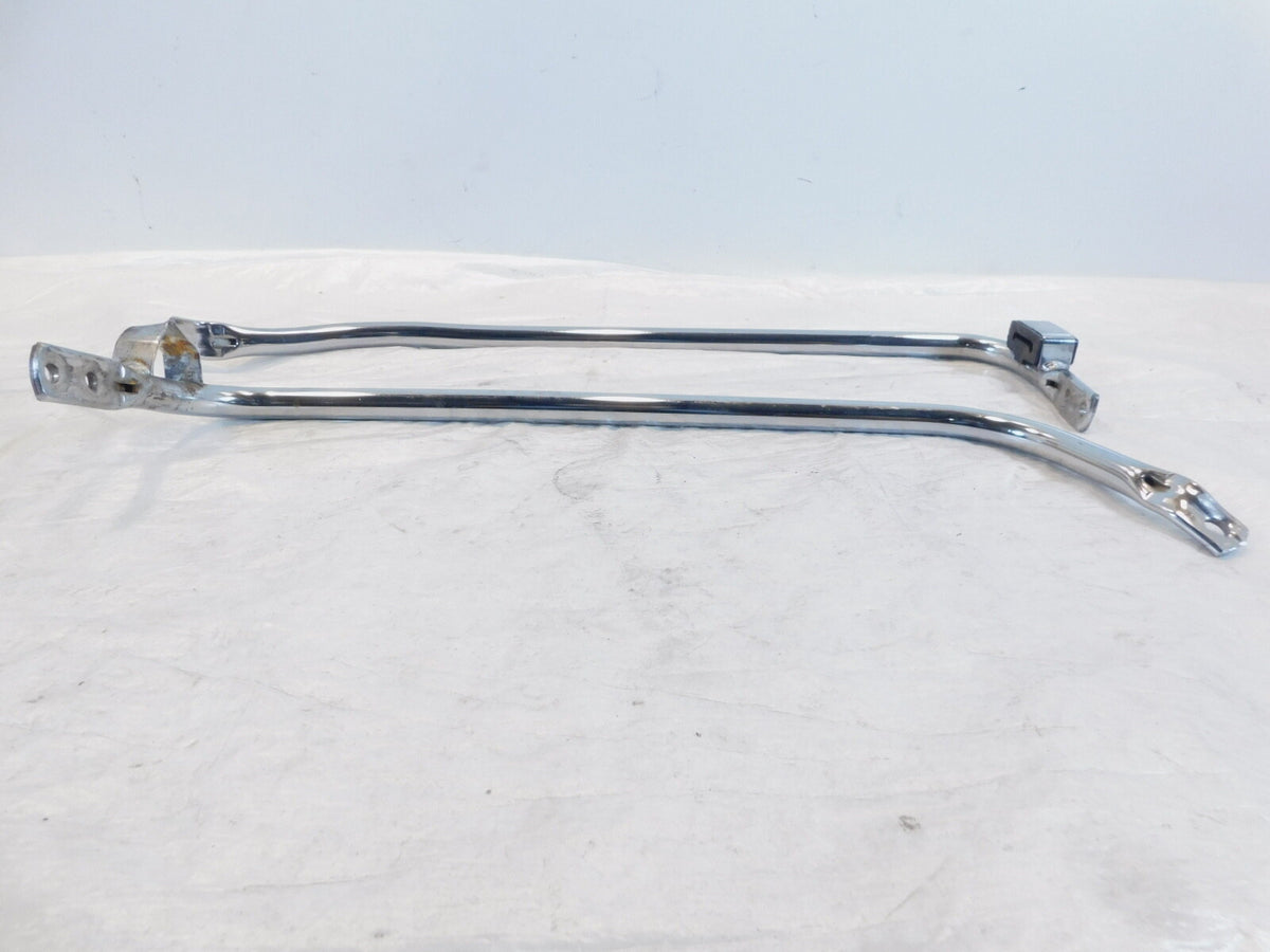 Harley Davidson Road King & Street Glide Left & Right Chrome Saddlebag Bracket - C3 Cycle