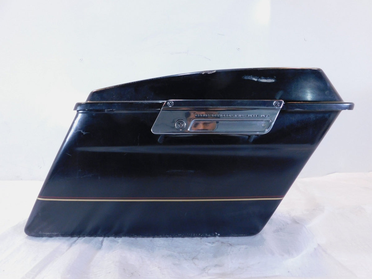 Harley Davidson Road King Street & Electra Glide Vivid Black Right Saddlebag - C3 Cycle