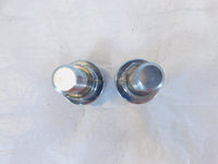 Yamaha Road Star V-Star 950 1100 1300 Classic Custom Handlebar End Weight Caps - C3 Cycle